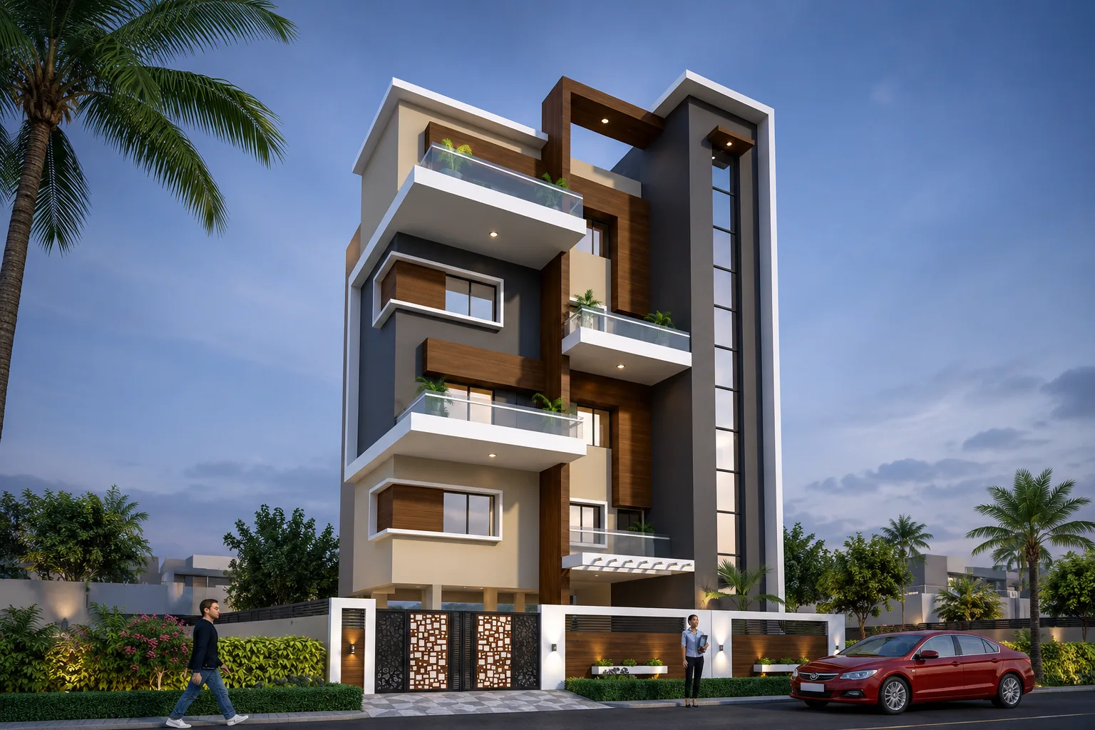 Siddhivinayak Group Luxury Residential Elevation